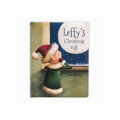 Jellycat Leffy's Christmas Gift and Leffy Elf Medium UK | 12734YUIP